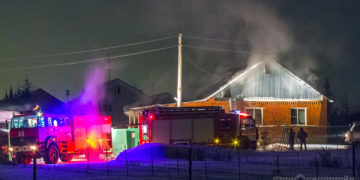 Пожар в Красном Поле