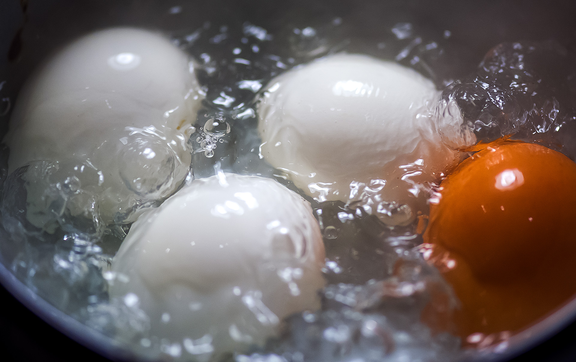 Сварить яйца без воды