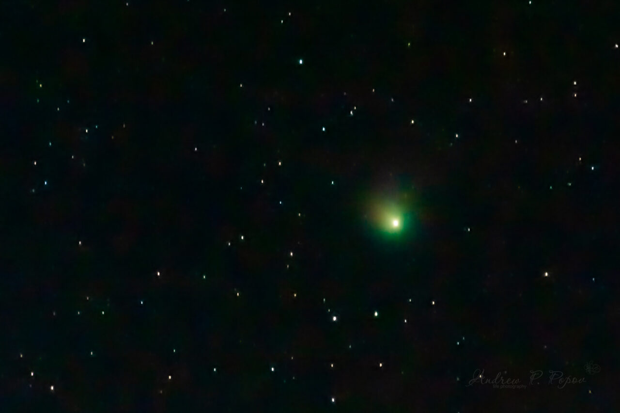 Зелёная комета 1 февраля 2023 г.